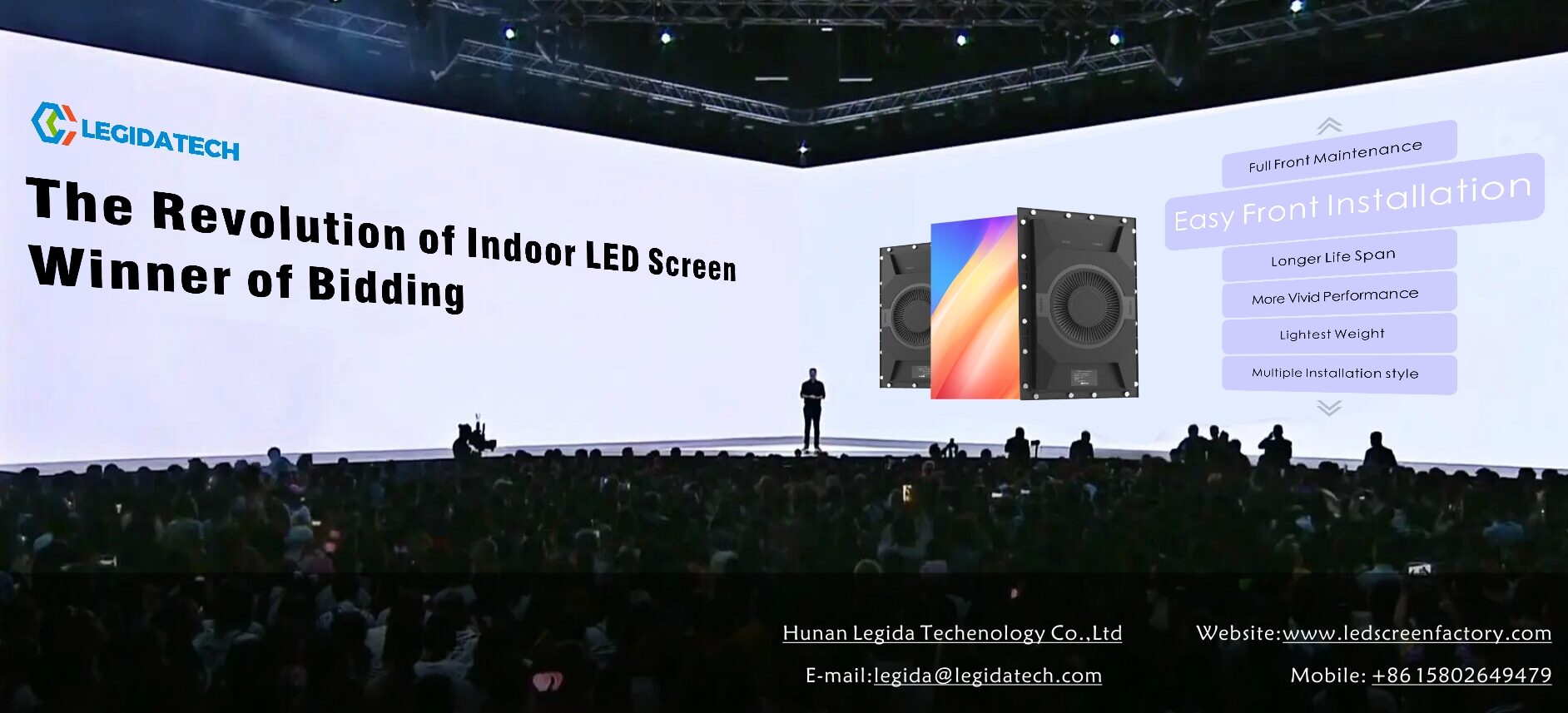 e-honor indoor led display