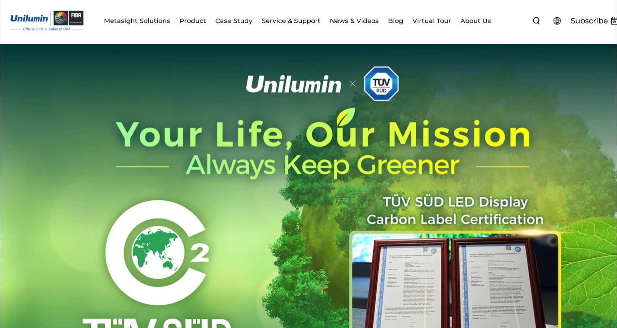 Unilumin LED display manufacturer in China