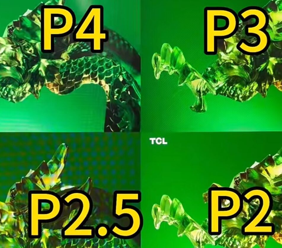 P2.5 led panels vs P3 LED screen