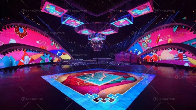 Dance Floor LED display 1