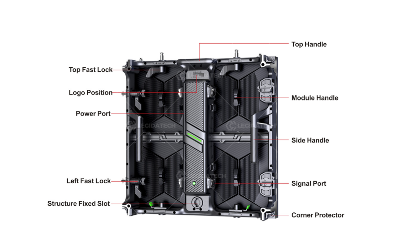 Outdoor P3.91 Stage LED Display Screen Project In Tanzania-enova-