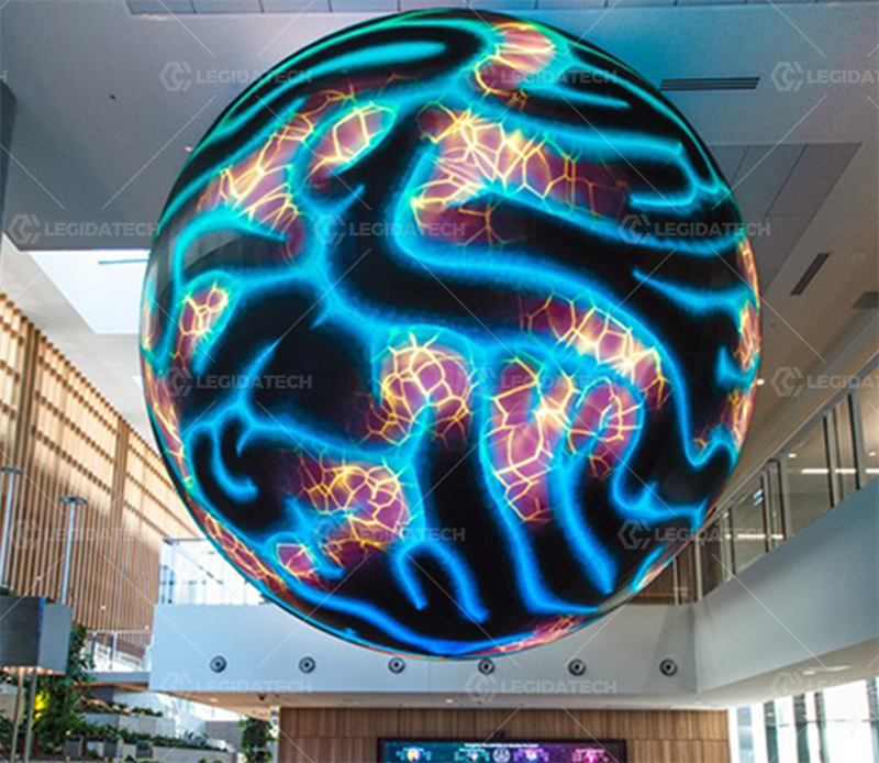 The Role of LED Spherical Displays in Advertising-1