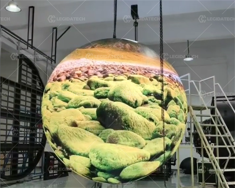 The Role of LED Spherical Displays in Advertising