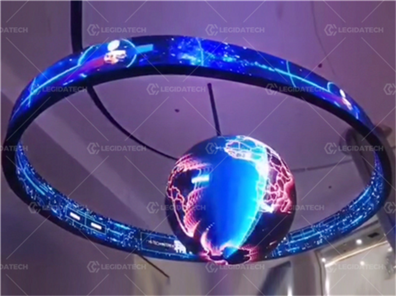 creative shape LED screen