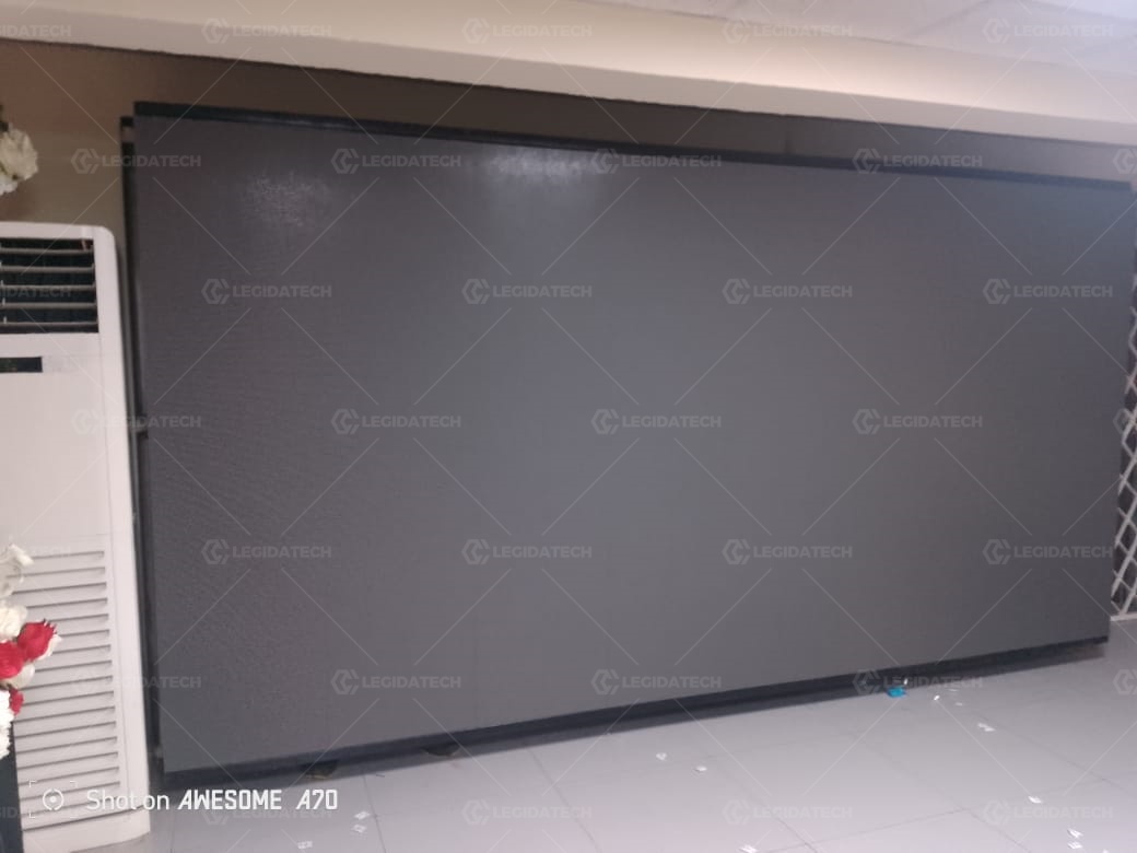 Metatar series LED screen construction completed