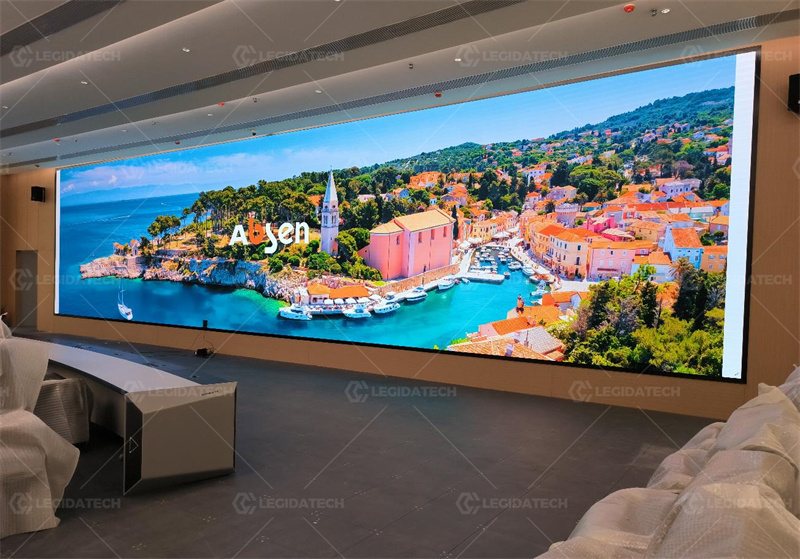 Display effect of P0.9 indoor LED screen