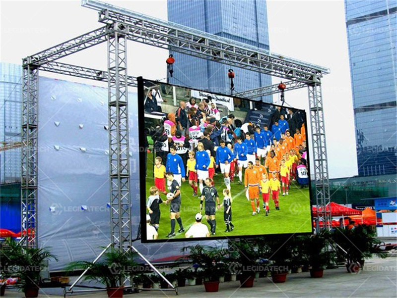 Outdoor advertising panel