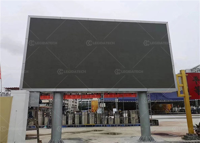 Outdoor digital billboard