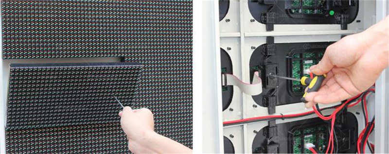 LED Display Installation (Panel Assembly)
