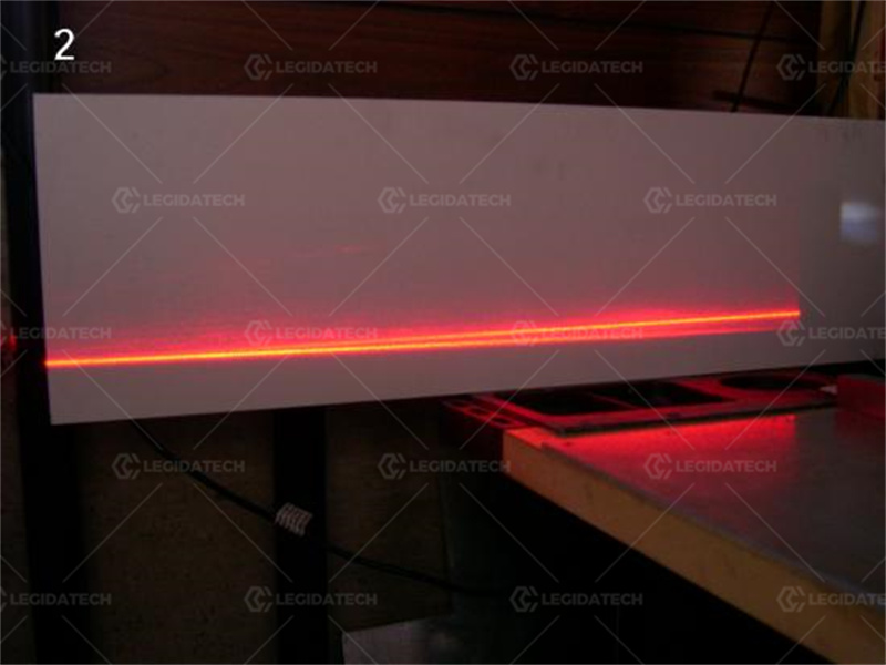 Laser_Level_LED_Screen_Flatness_Measurement