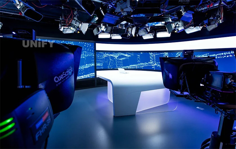 Broadcast LED video wall 