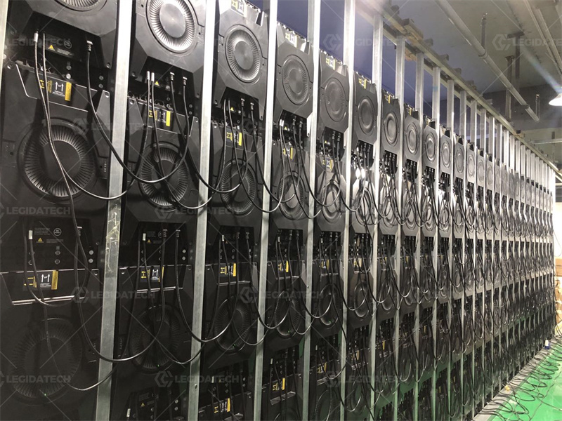 LED cabinet Signal-cable connection-