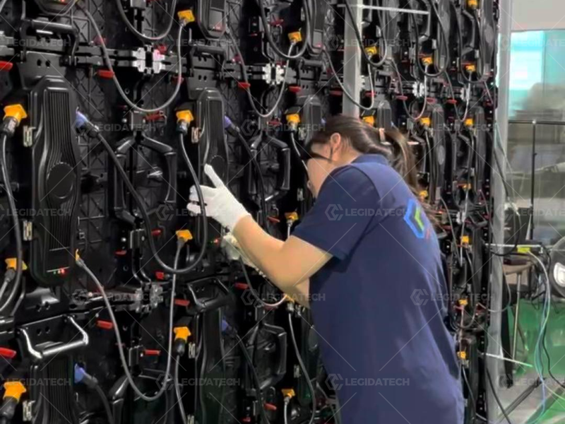 Rear-Maintenance-LED-Display cabinet