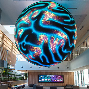 led sphere display