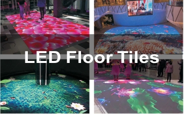 LED floor tiles