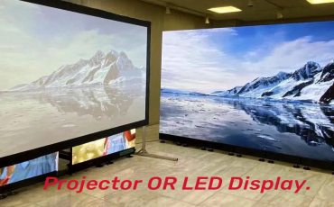 projector or led display