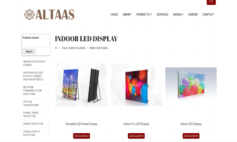 ALTAAS LED screen supplier