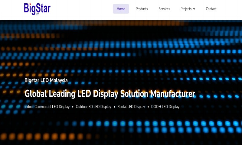 BigStar led screen supplier in malaysia