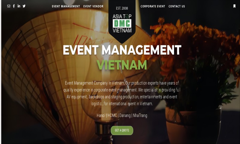 Event Management Company LED screen supplier in vietnam