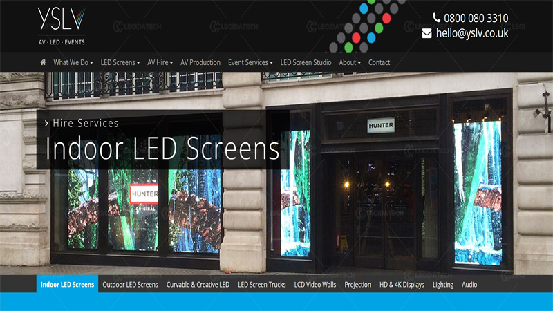 YSLV LED screen supplier