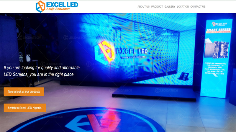 Excel abuja led display supplier