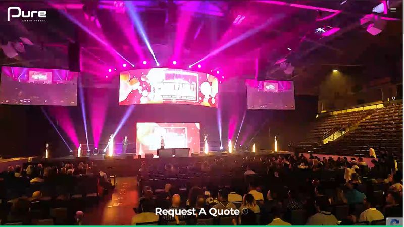 Pure AV led screen supplier in Canada