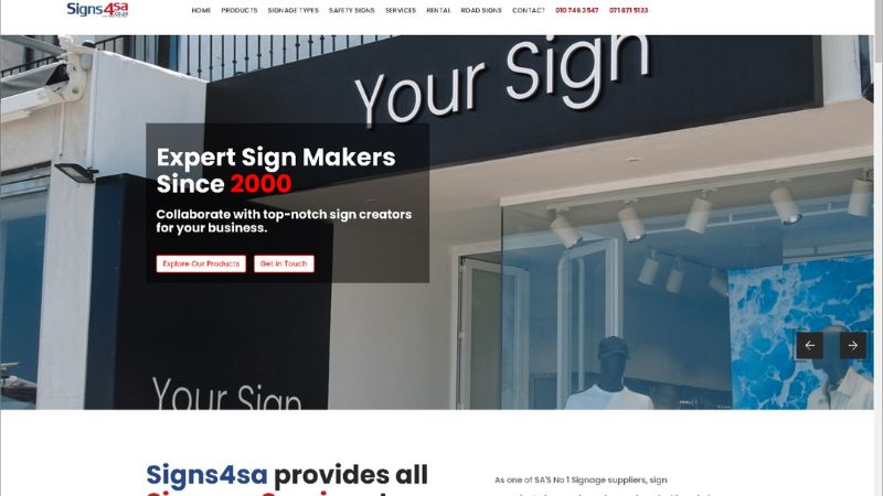 signs4sa led screen supplier in South Africa