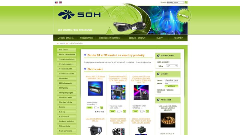 E-Shop led screen