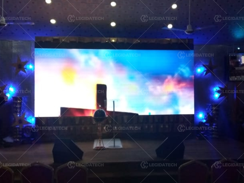 Rental LED display-church