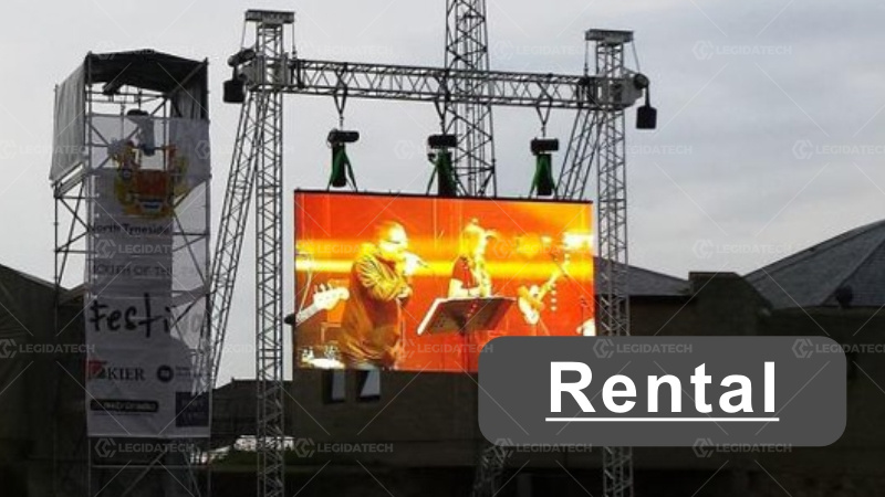 stage led screen-rent