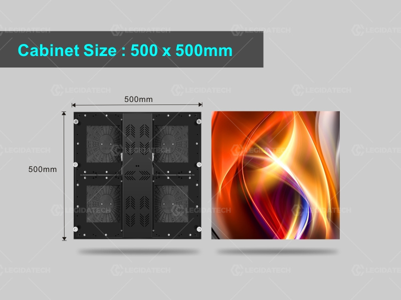 500×500mm Indoor LED Panel