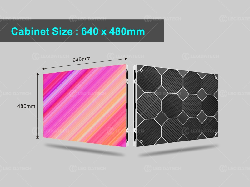 640×480mm Indoor LED Panel