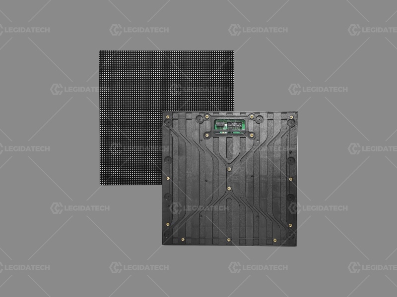 Outdoor LED display module