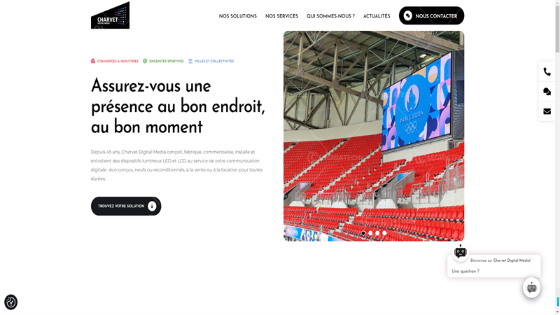 26-Charvet Digital Media LED screen suppliers in France