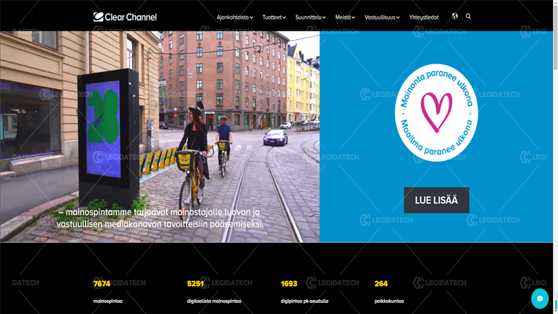 6-Clear Channel Finland LED screen suppliers in Finland