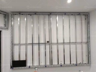 How to Install Magnetic LED Display Using Steel Structure