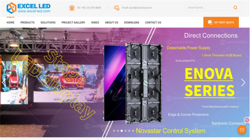 11.EXCEL LED Screen Supplier