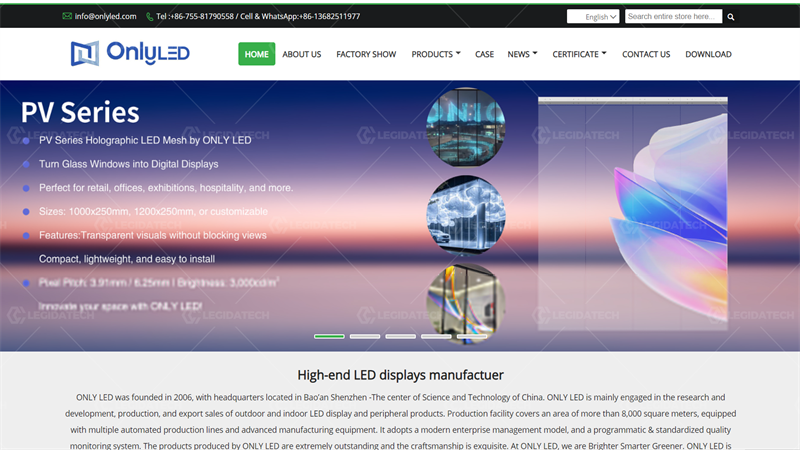 12.ONLY LED Manufacturer