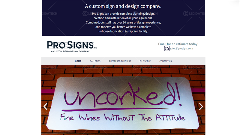 13.ProSigns – Manufacturer