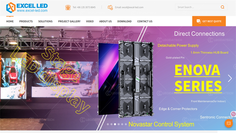 5.EXCEL LED Screen Supplier