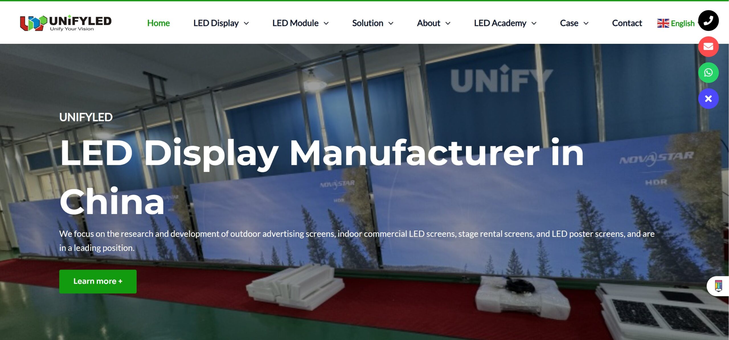 Unifyled led screen manufacturer