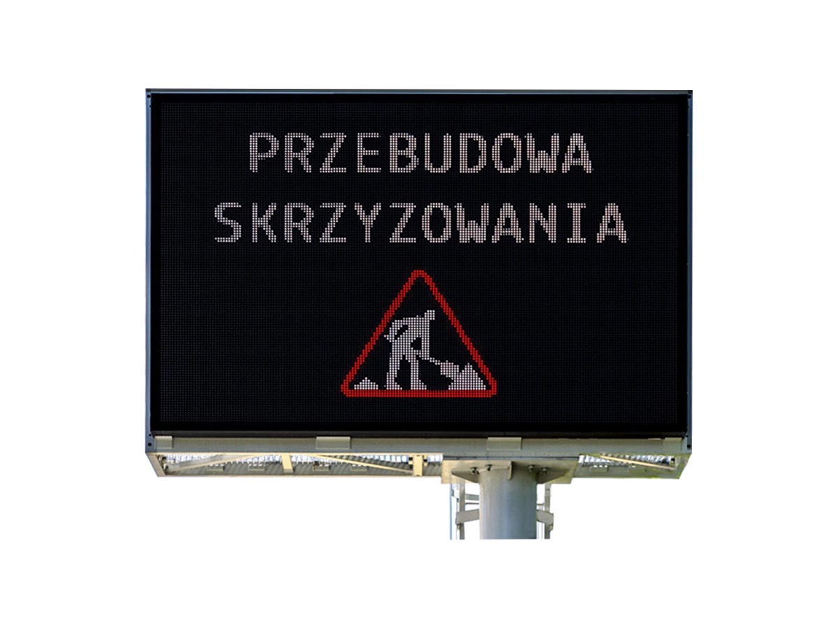 Truck-mounted LED message board for traffic guidance in intelligent transportation systems