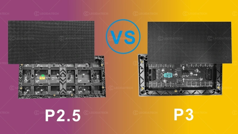 P2.5 SCREEN VS P3