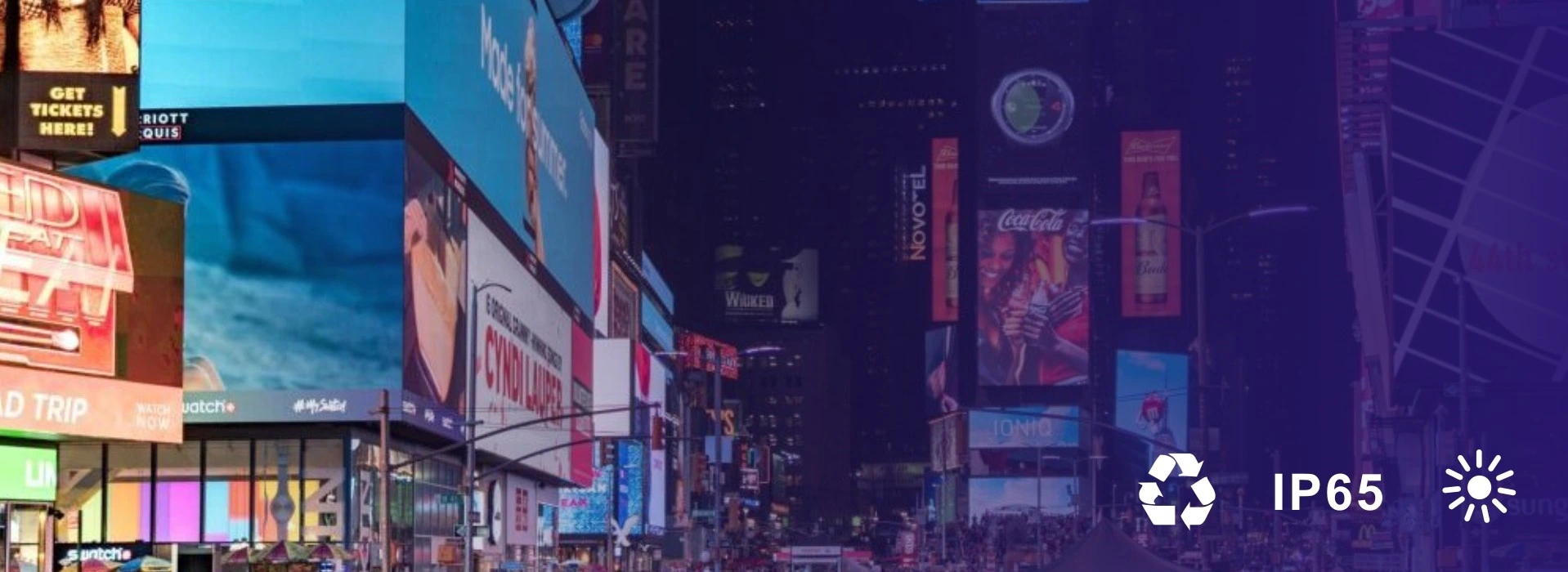 LED-Displaybanner für den Außenbereich