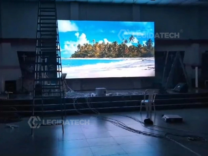 Indoor Church LED Screen Project in Mexico