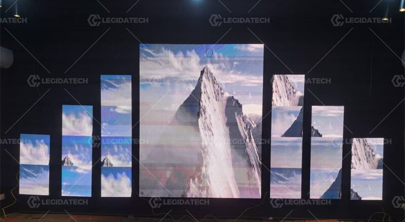 church led screen for indoor