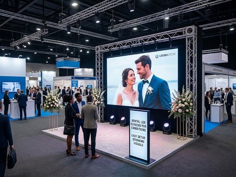 led screen for exhibition