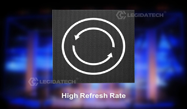 3840Hz Refresh Rate — Clean on Every Camera