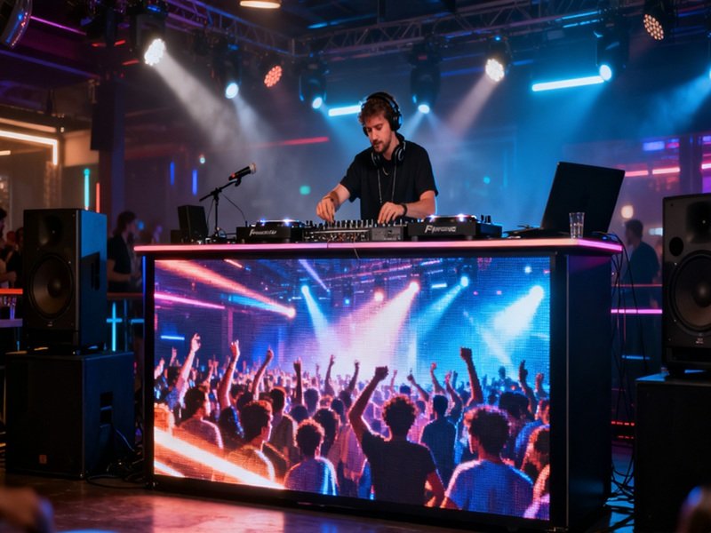 DJ Booth and Club LED Display