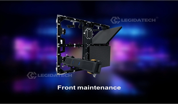 Front-Access Maintenance — No Dismounting Required